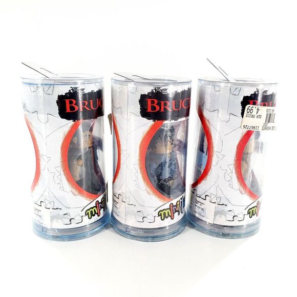 Bruce Lee Minimates Mini Figures Lot Of 3 Art Asylum Brand New Sealed - Picture 4 of 7